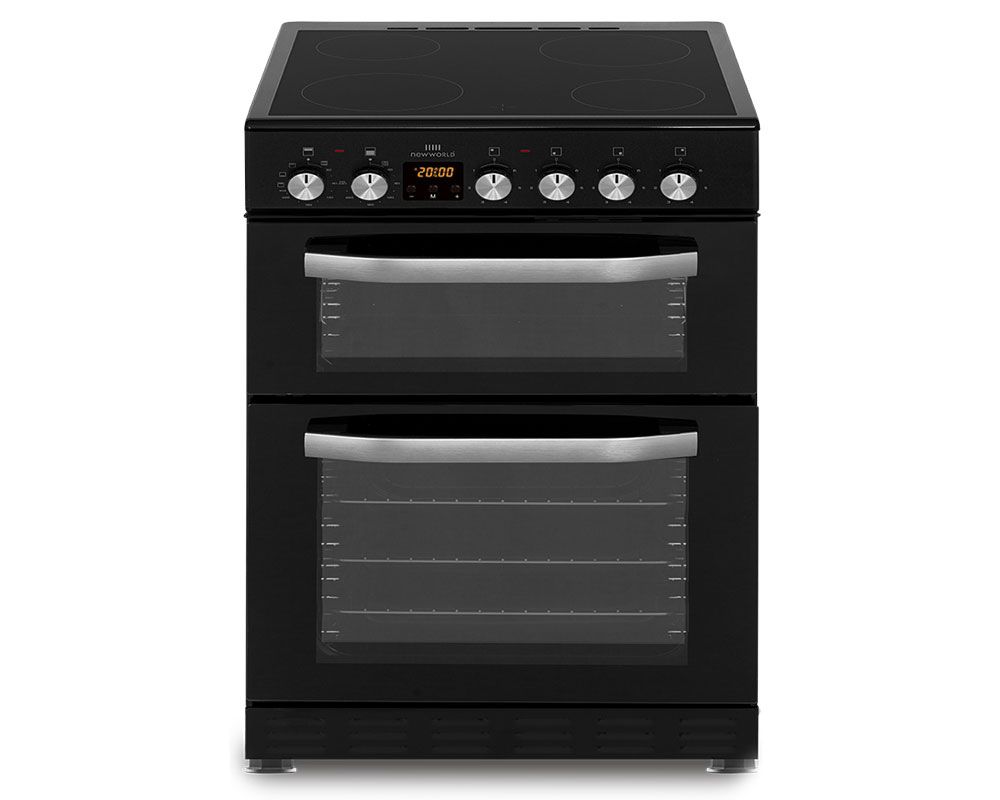 New world deals double oven electric