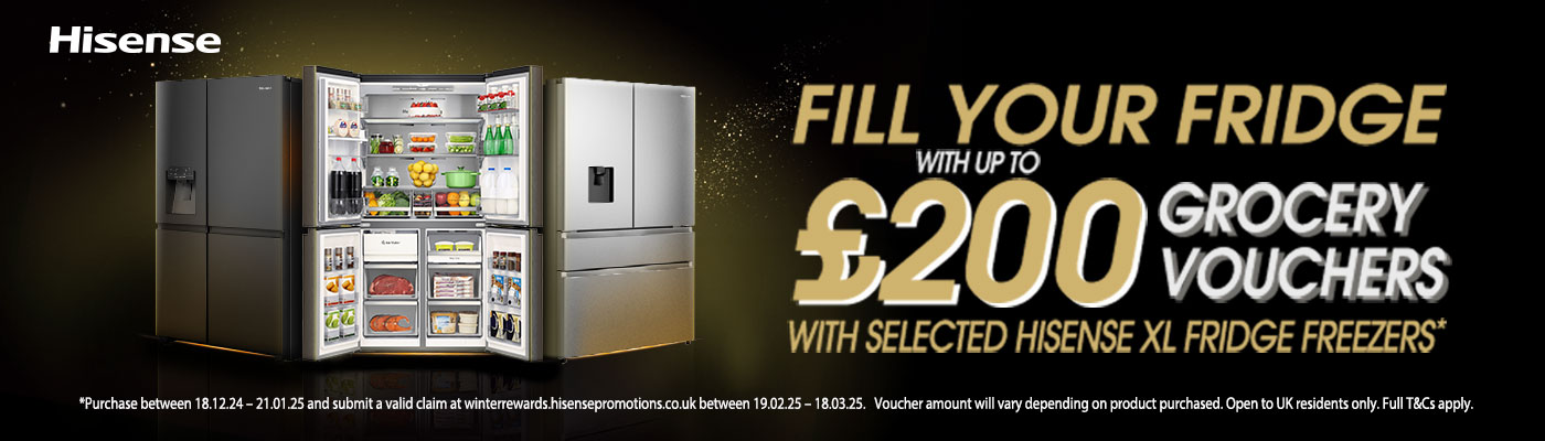 Fill Your Fridge Promotion with Hisense