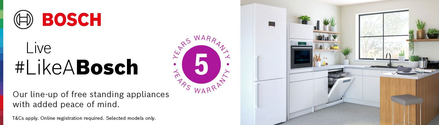 Bosch 5 Year Warranty